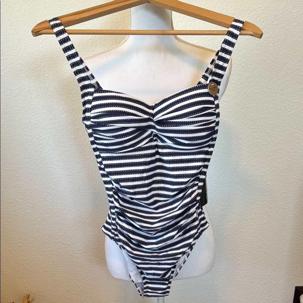 Nautical Striped Women’s One Piece Swimsuit